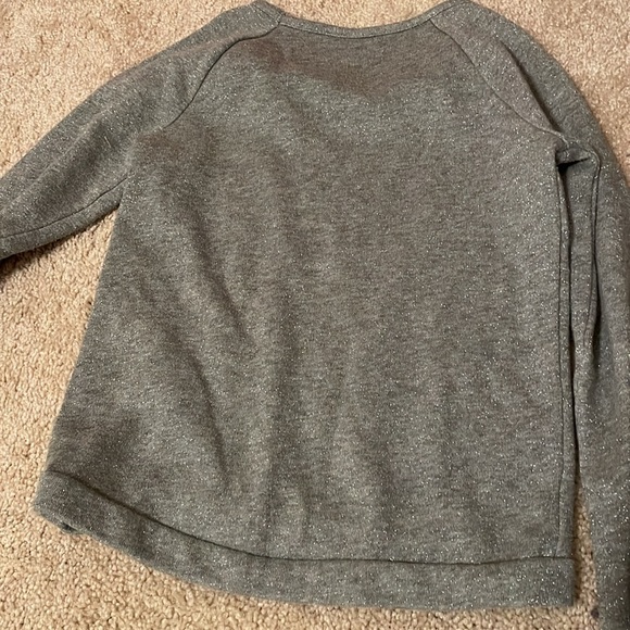 Girls Size 7 Butterfly Sweatshirt - Picture 4 of 4